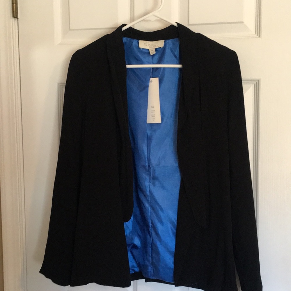 New OLIVE & OAK black blazer